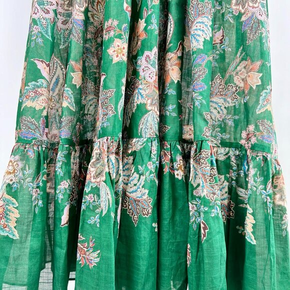 Zimmermann RHIANNON Deep V-neck Long-sleeved Maxi Dress - Picture 13 of 15